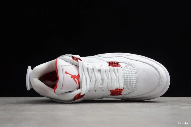Rep TBK 4 Air Metallic Jordan Red CT8527-112 0719